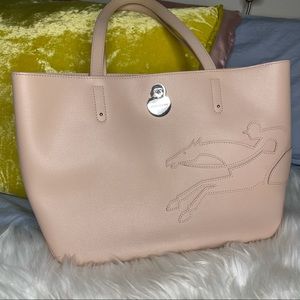 longchamp leather saddle bolsa